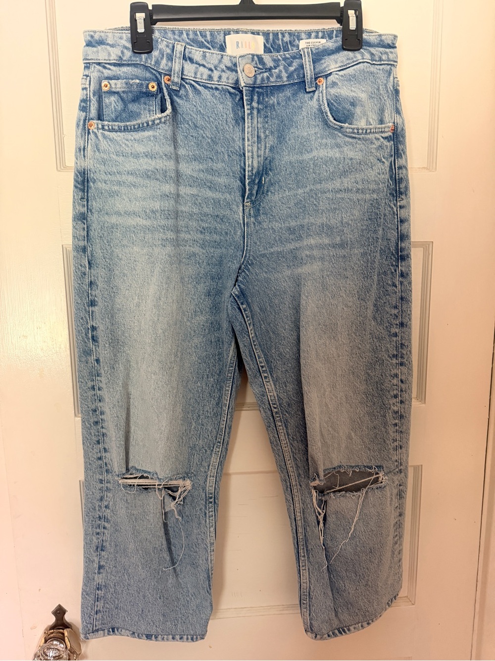 Rails “The Culver” Distressed Cropped Jeans